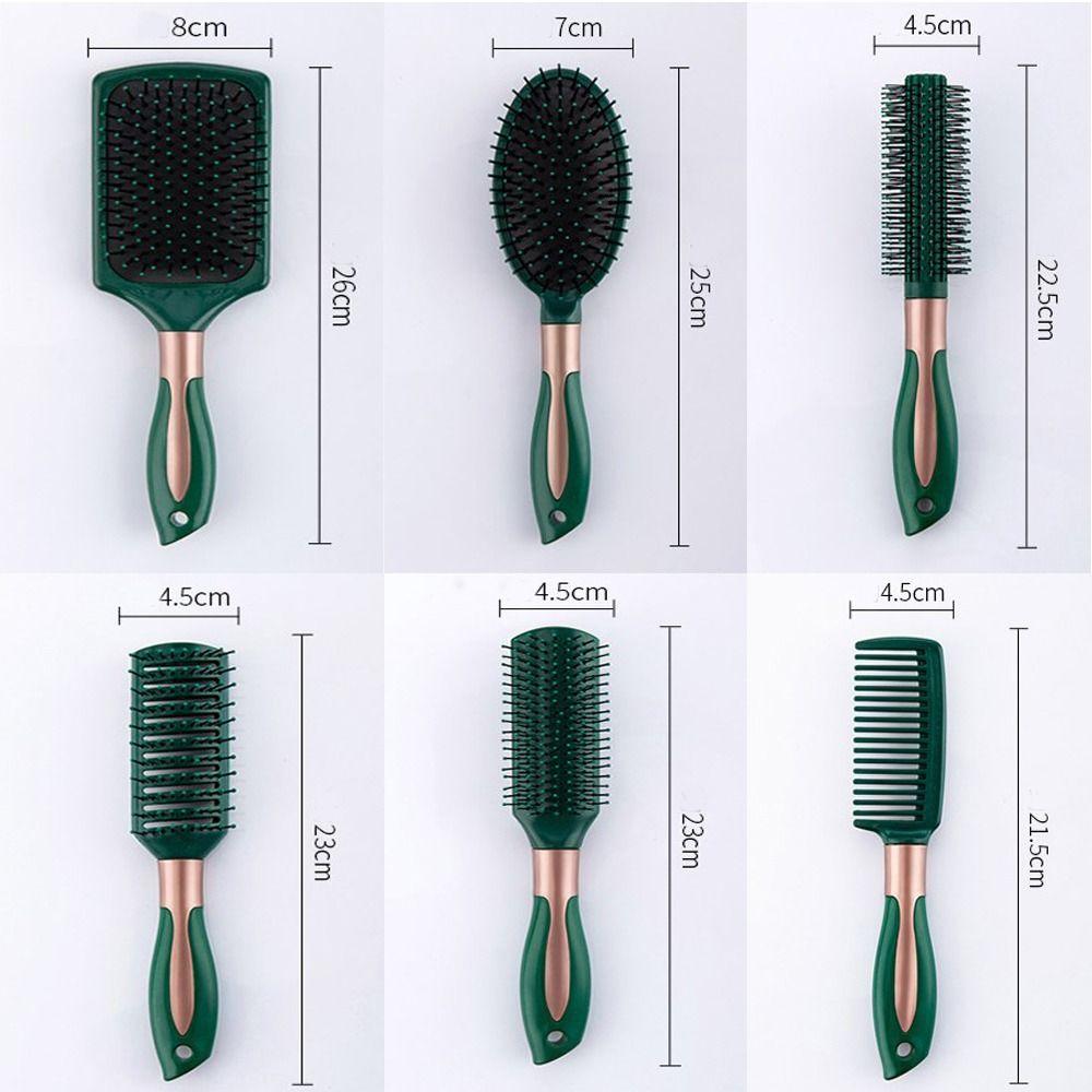 Dark Green Hairdressing Comb Anti-static Massage Comb High Quality Salon Hairbrush