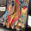 Temperament new × 0m silk scarf printed luxury scarf with goods long large size travel shawl sun protection