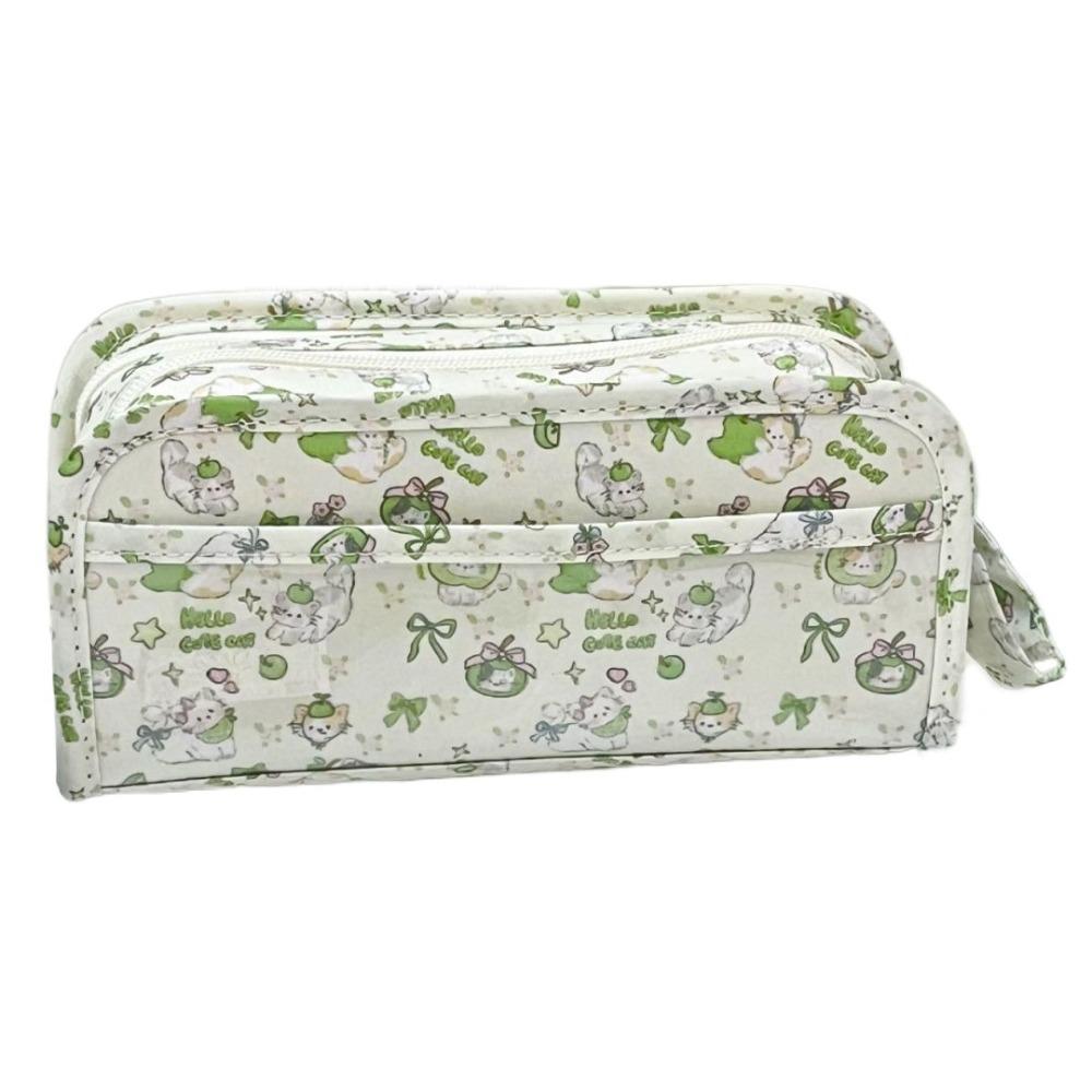 

Фруктовая кошка пенал мультяшная сумка для канцелярских принадлежностей новая косметичка товары для студентов