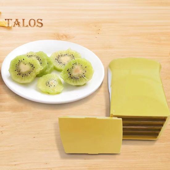 Fruit Slicer Cup Cutter Stainless Steel Kitchen Tool for Banana Strawberry Egg Mushroom Safe Easy To Clean Mini Slicer Gadget