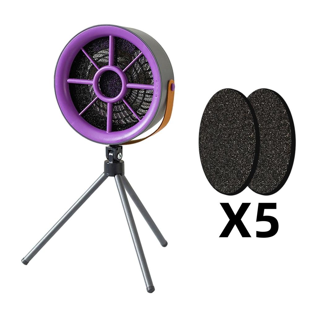 Okap kuchenny z wieloma filtrami, przenośny wyciąg dymu z 3 prędkościami do użytku na zewnątrz, na kempingu i w domu