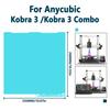 Juupine OMG Glacier for Anycubic Kobra 3 V2 Build Plate Upgrade Kobra 3V2 Cool Plate PLA PETG Superior First-Layer Adhesion