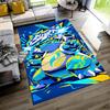 Colorful Abstract Fusion Carpet Design for Playrooms Study Room Dining Room Dormitory Anti-slip Rug Decorate Offices Perfect Gift for Friends & Family