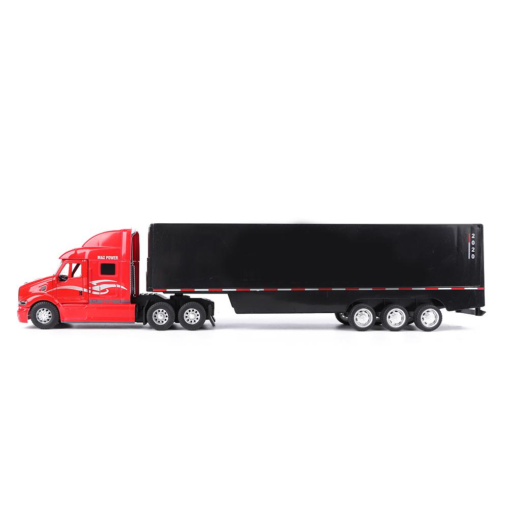 1:48 34.5CM Alloy Truck Model Simulation Light Sound Effect Pull Back Vehicles Toy