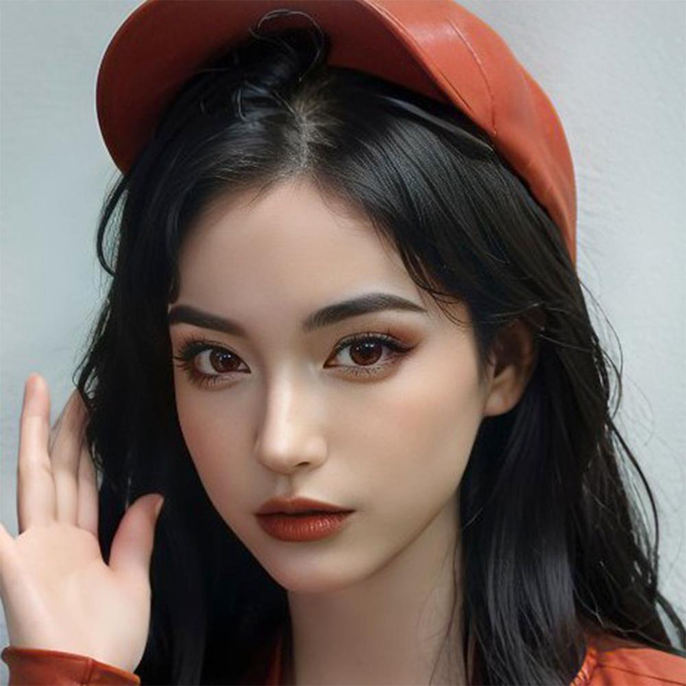 Head with Realistic Oral Function 100% Silicone Compatible with 130-180cm Sex Dolls M16 Thread Interface Wig & Implant Hair Options 3kg