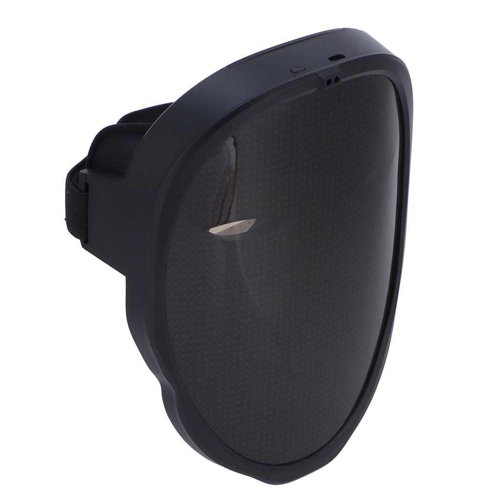 LED Mask Parlayan APP Maske Kostüm Cosplay Cadılar Bayramı Noel Partisi için USB Şarj