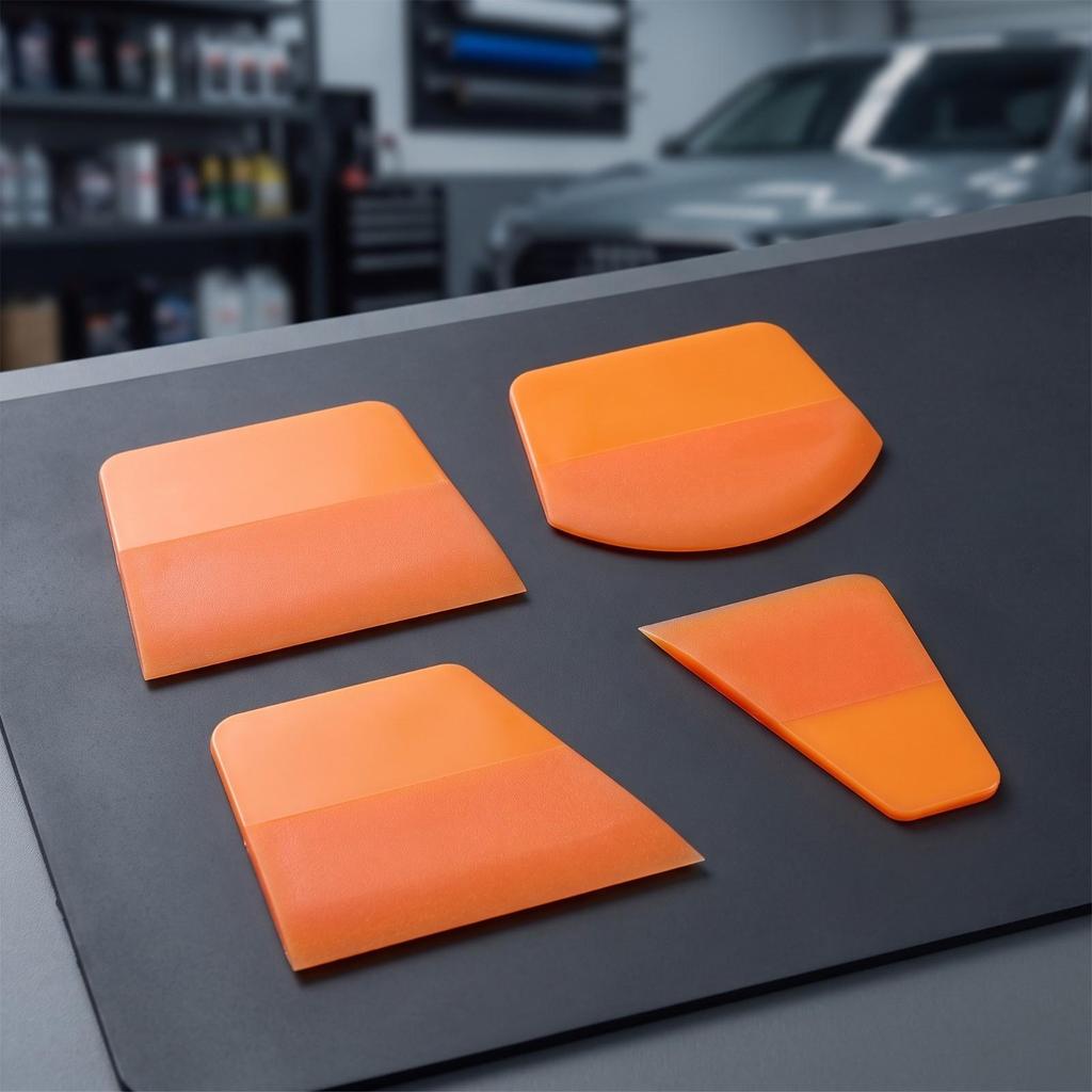 8 Pieces Car Film Squeegee Thermoplastic Polyurethane Soft
