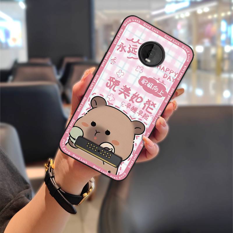 Cartoon Stoßfestes Handyhülle Für MOTO Z4 Play Graffiti Modedesign Wasserdicht Schmutzabweisend Anti-Knock TPU Langlebig