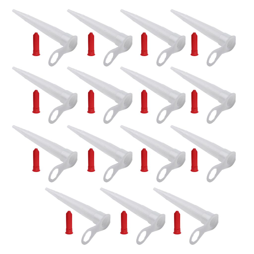 Caulking Nozzles Plastic Silicone Tube Nozzle Cap 10.5cm