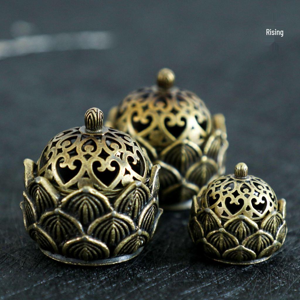 Rising Mini Lotus Incense Holder & Aromatherapy Burner for Buddha Rituals