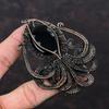 Black Onyx Pendant Copper Wire Wrapped Pendant Octopus Pendant Copper Jewelry Handmade Pendant Wire Wrap Jewelry Gemstone Pendant For Gift