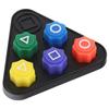 Gonggi Dice Arcade Game Squid Game Dice Stand Triangle