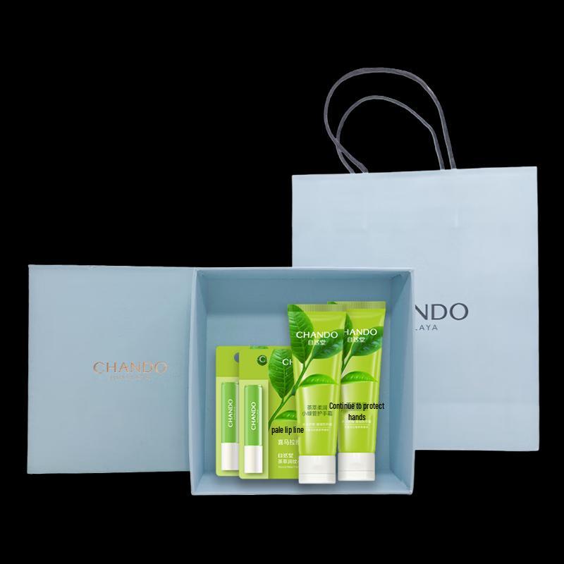 

Chando Tea Extract Hand & Lip Care Gift Set