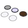 Filterset passend für ZV 1 RX100 M1 M2 M3 M4 M5 Kameras Magnetischer Schnellverschluss CPL ND1000 LPR Filter mit Adapterringen