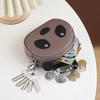 Double Layer Zipper Coin Purse Mini Small Item Bag Retro Creative Panda Wallet  Men