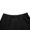 Li-Ning Simple Solid Color Mid Waist Comfortable Breathable Cuffed Knitted Sports Pants Men bottoms Black AKLU553-1