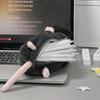Plush Mouse Pencil Case With Cartoon Design For Students And Kids
