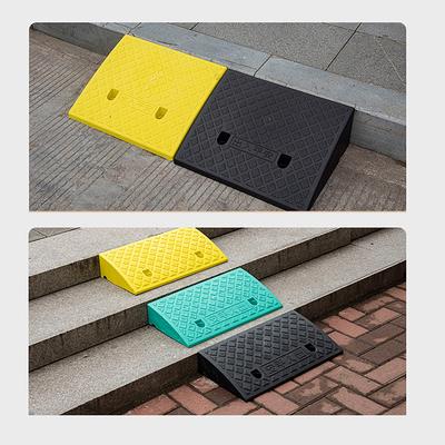1 Peça Rampa de Guia de Plástico Antiderrapante Rampa de Soleira Altura 30/40/50mm Para Carros Bicicletas Cadeiras de Rodas Subida Transições Suaves