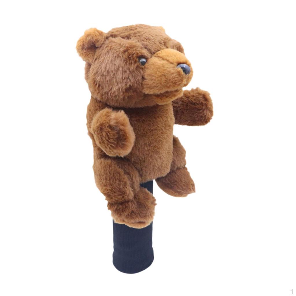 Golf Club Head Cover for Wood Driver Plush Accessory Training