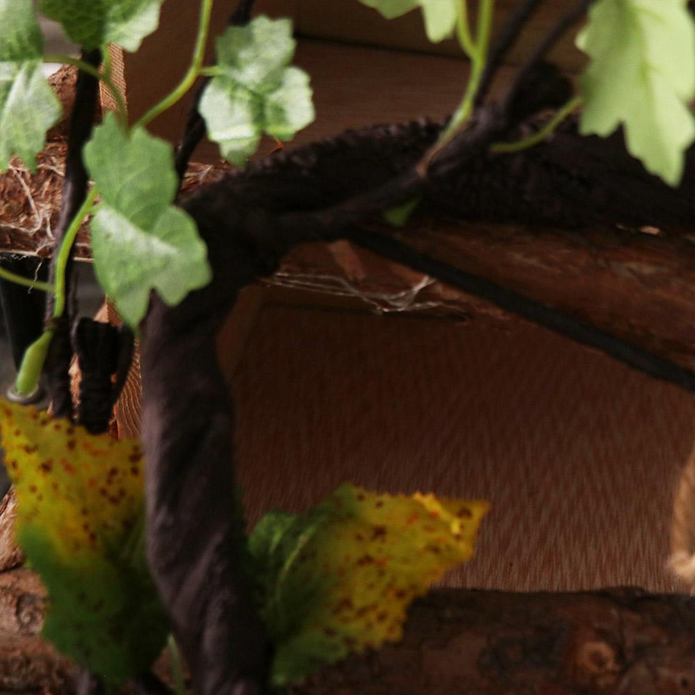 Simulation Plastic Jungle Vines Branches Bendable Jungle Climbing Branches Gecko