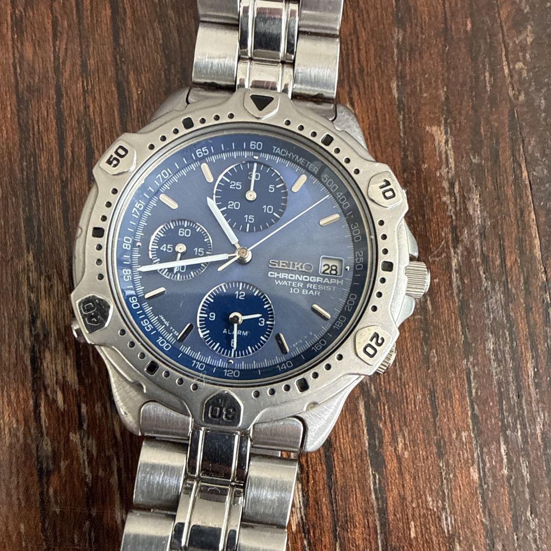 

[Б/У] SEIKO Хронограф 7T32-6E40 Кварцевый