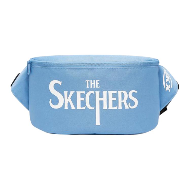 

Новая тканевая сумка-слинг Skechers, сумка через плечо, поясная сумка, унисекс, синяя L122U178-00EX 29.0*7.1*15.5CM