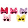 25Pcs Pet Multicolor Hair Bowknot Bows Grooming Accessories for Cat Medium Small Dog