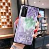 Lavender Case For Samsung Galaxy A51 A71 M31 A41 A31 A11 A01 M51 M21 M11 M40 Black Soft Phone Cover Fundas