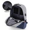Schoolbag backpack men's wholesale new simple fashion anti-splashing leisure business backpack contrasting color large-capacity computer backpack