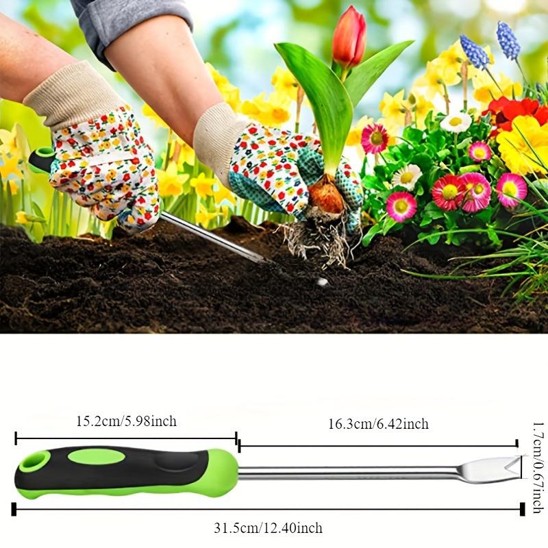 Garden Manual Weeding Tool, with Ergonomic Handle Stainless Steel Material, Suitable for Garden Planting, Courtyard Lawn Flower And Vegetable Care