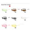 Rimless Y2K Candy Color Sunglasses Metal Small Square Frame Sunglasses Women Men UV Protection Women's Sun Glasses Eyewear