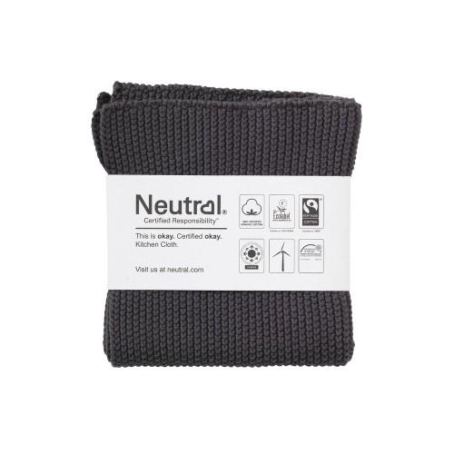 Neutral Pearl Knitted Cleaning Cloth (Pack of 2)