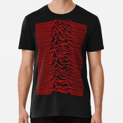Unknown Pleasures in Rot S bis 5XL Hergestellt in der AU/USA T-Shirt