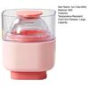 Large Sphere Silicone Ice Mold with Lid Food-Grade Ice Cube Tray for Freezer Press-Type Round Ice Ball Maker for Whiskey Cocktails