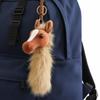 PP Cotton Pony Head Pendant Fluffy Mascot Pony Doll Horse Plush Toy  Backpack Decoration