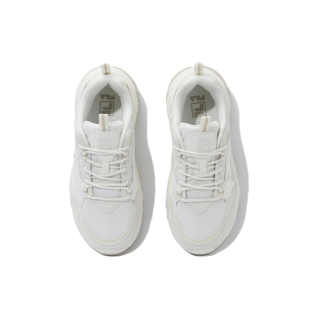 FILA Tiny Rumble V2 Abrasion Resistant Abrasion Resistant Low top Casual Shoes Unisex Beige 1JM02757F_924