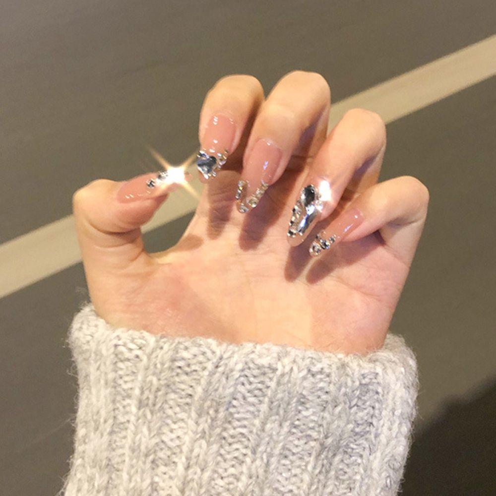 Mixed Shape Manicure Accessories Nail Glitter Jewelry DIY Nail Art Decorations 3D Nail Rhinestones