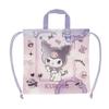 Marushin Sanrio Kuromi Dressy Kuromi Gym Drawstring Perfect for and Elementary Perfect for Character Product 3065018900 Bag, Knapsack, Bag, Preschool,