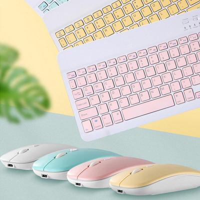 Universal 10-Inch Bluetooth Keyboard & Mouse Set for iPad, iPhone, Android & Tablets