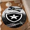 1PC rug Botafogo Football Club Round mat Home Decor, Chair rug For livingroom,Bedroom, doormat home decor Birthday Gift Christmas Gifts