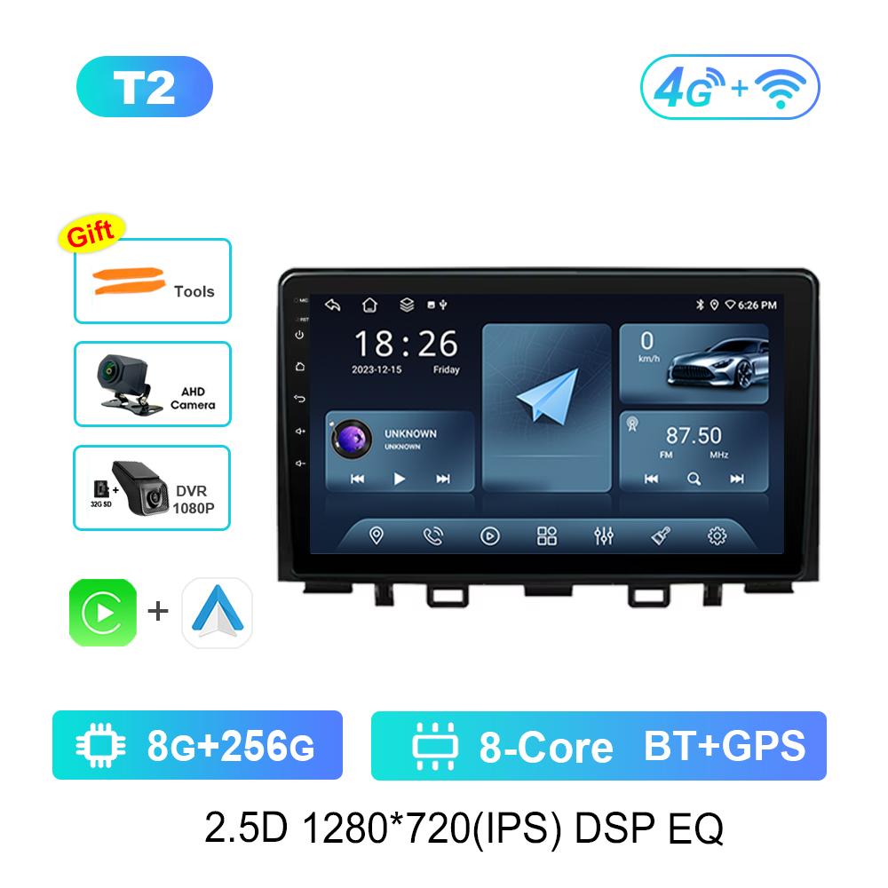 Android Car Radio Multimedia Video Player for Toyota Wish 2 2009 - 2017 GPS Navigation Left Hand Drvie DSP Stereo 4G WiFi