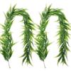 180CM Length Artificial Persian Fern Vines Plastic UV Resistant Faux Boston Fern Garland Realistic Texture Lush Leaves