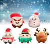 Christmas Plush Toy Santa Claus Snowman Deer Doll Stuffed Animal Xmas Decor