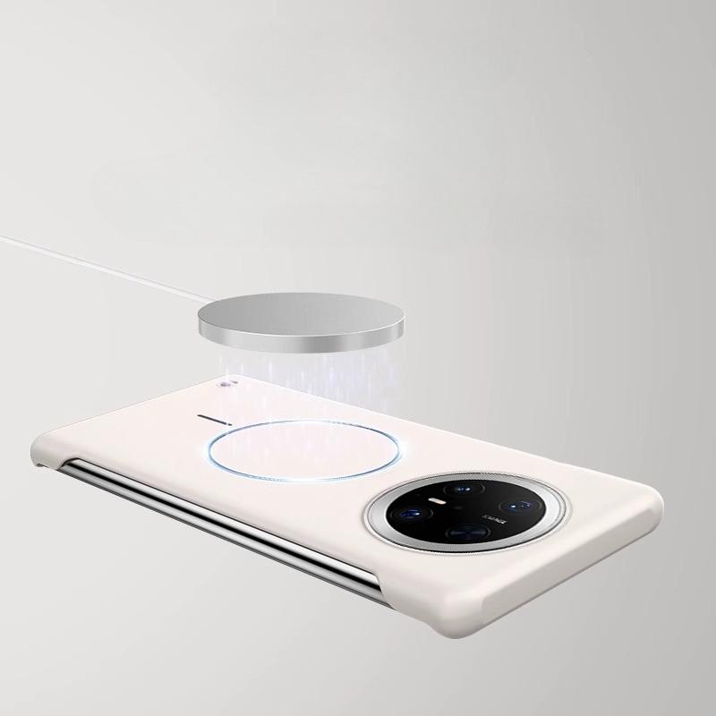 Carcasă magnetică rezistentă la șocuri, fără ramă, pentru Huawei Mate 70 60 Pro Plus 50 40, cu încărcare wireless Magsafe, ultra subțire, mată, husă rigidă