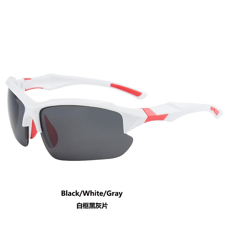 Outdoor European and American style trend cool fashion sports glasses night vision blackout driving cycling sunglasses men and women