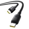 Kabel przewód USB-C 100W 1m - czarny