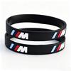 VYOJ1 1/2Pcs Rubber Stretch Wristbands Sports Bracelet Accessories Car Sticker For BMW E46 E90 E60 F30 F10 F20 G20 G30 E92 E87 E39 E36