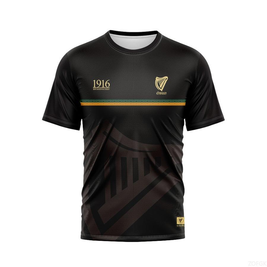 Nové Módní Ležérní Volné Kulatý Výstřih Pohodlné 1916 Dres Sportovní Edice Krátký Rukáv 3D Tištěné Tričko