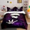 White-haired Character, Purple Aura. Bedding Sets Duvet Cover Sets Duvet Covers Pillowcases(1 * Duvet Cover 2 * Pillowcases Without Duvet Insert)