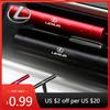 BJYL6 Interior Stickers Car Air Vent Perfume Flavoring Clip Fragrance Aromatherapy Freshener For Lexus ES CT GS NX CT200h IS300h ES300